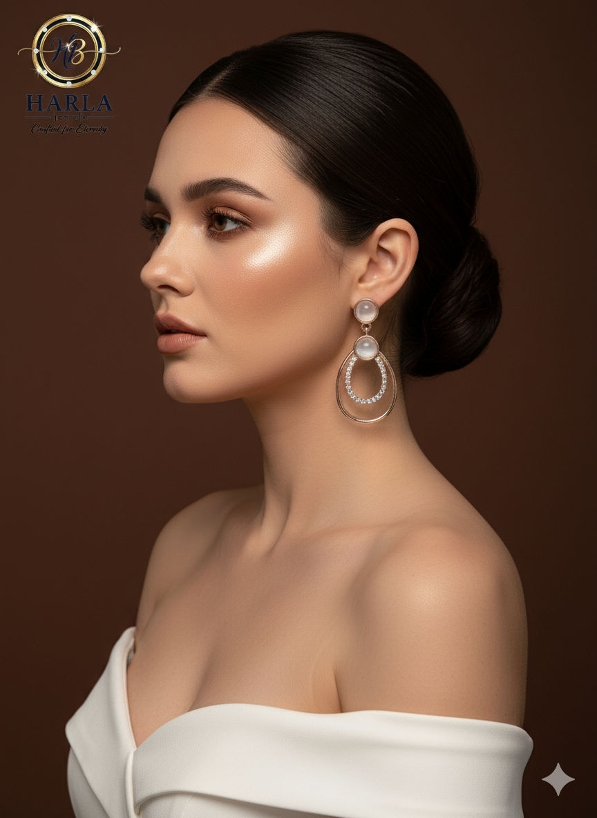 Pearl Drop Elegance Earring