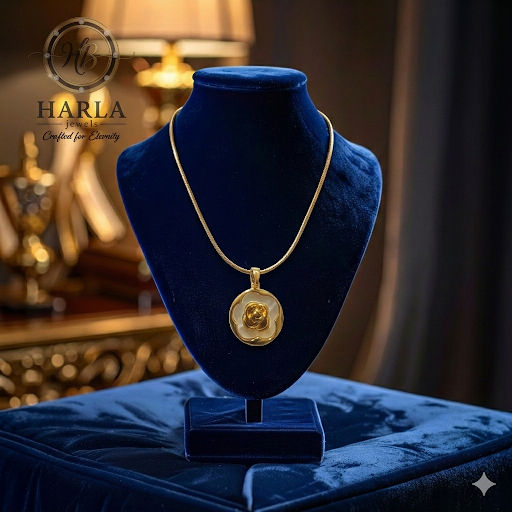 Cameo Gold Pendant chain