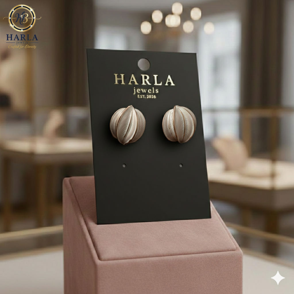 Lotus Petaled Studs