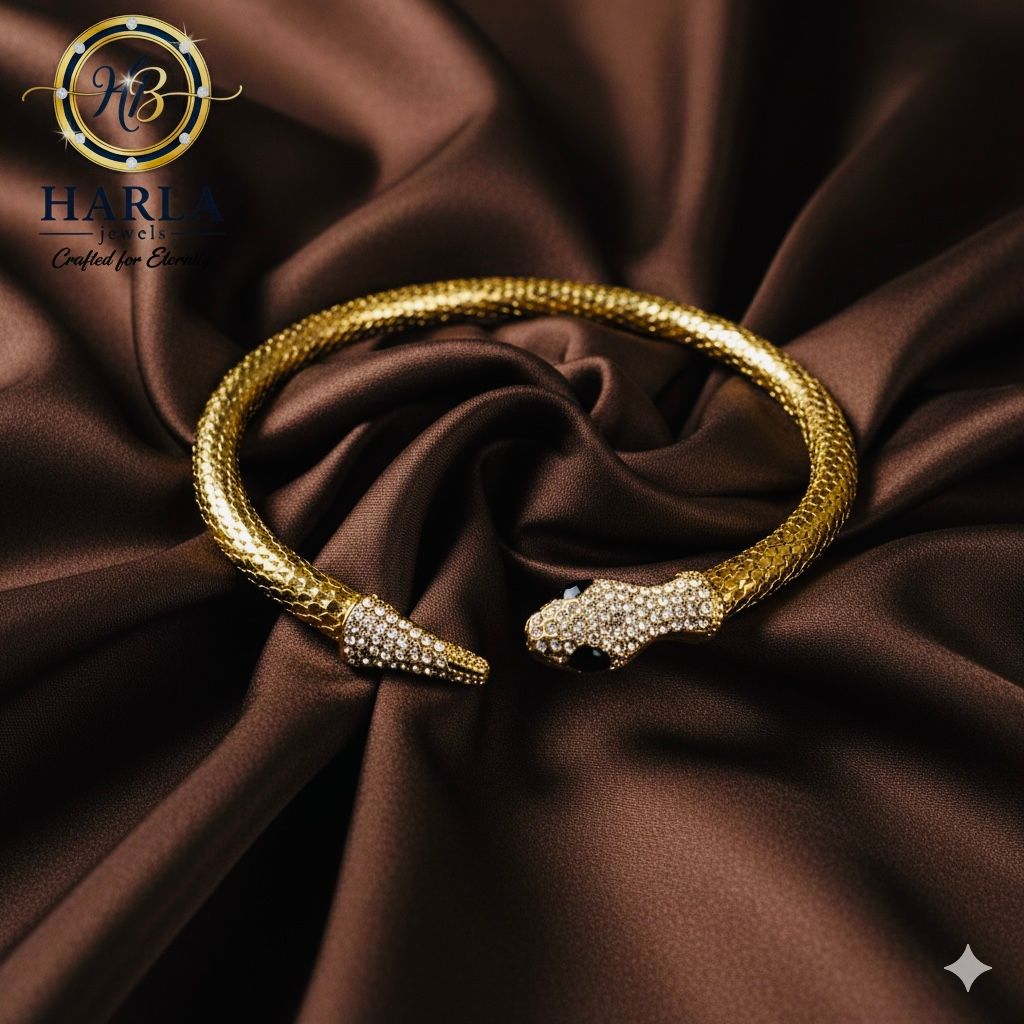 Snake Elegance Gold Necklace
