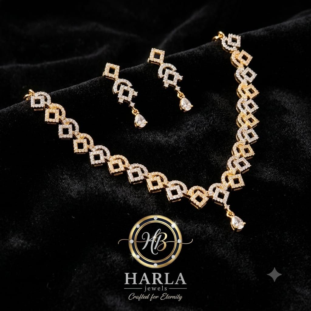 Golden Empress Necklace Set