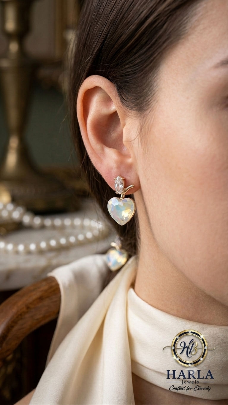 Aurora Heart Luxe Earrings