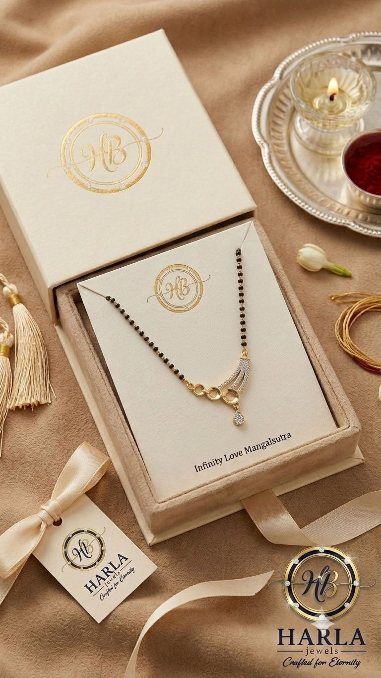 Elegant Infinity Love Mangalsutra