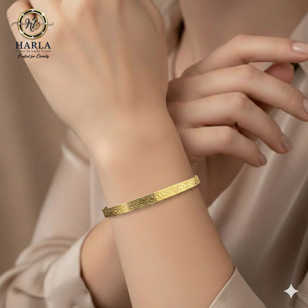 Sparkle Line Gold Bracelet