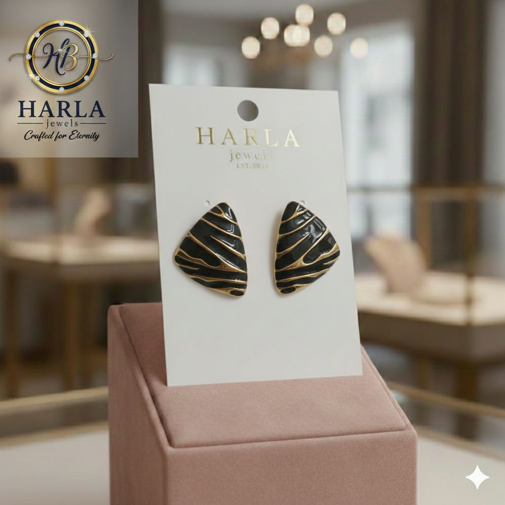 Triangle Luxe Earring