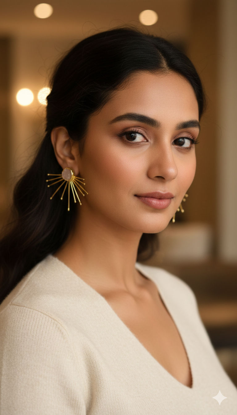 Luminous Burst Earring
