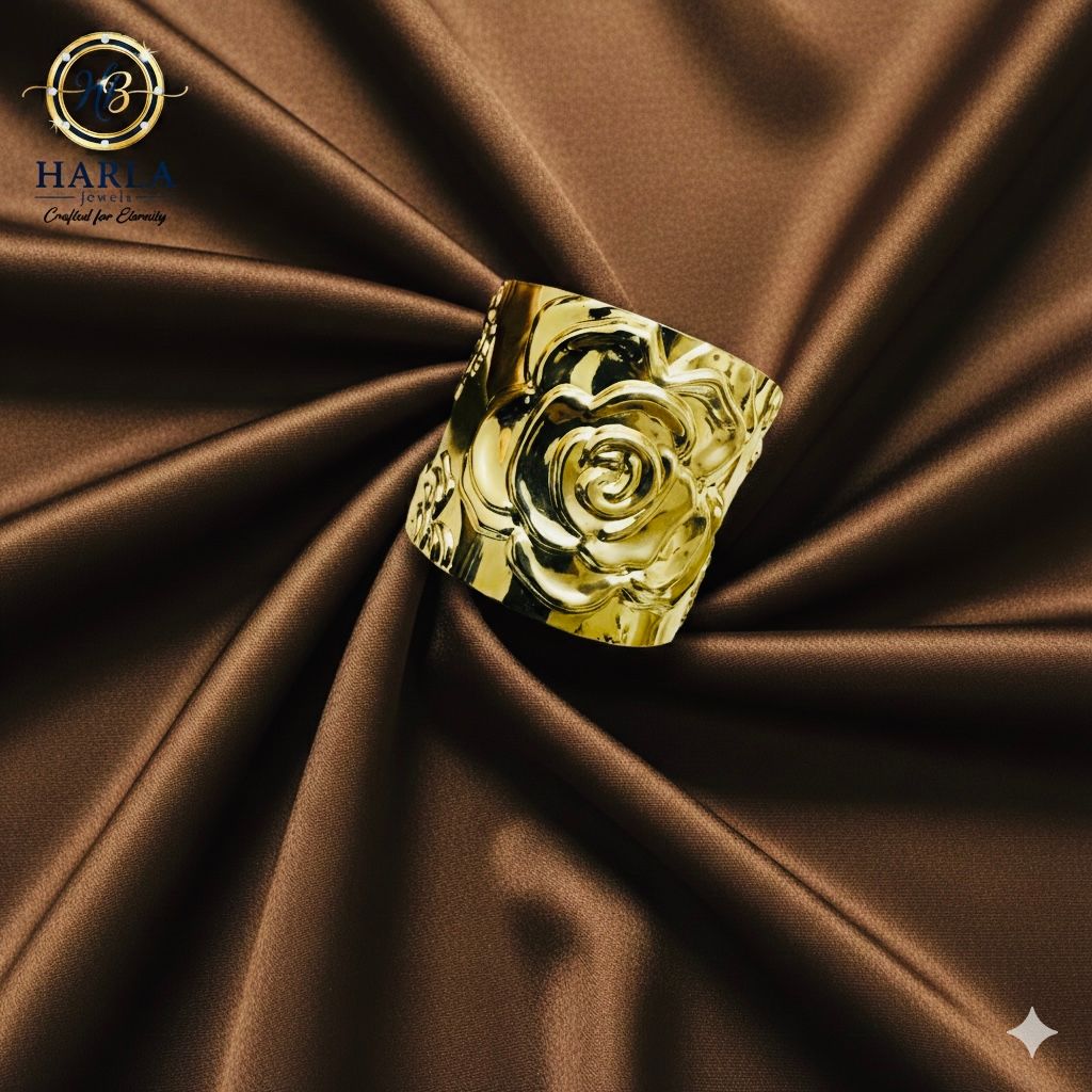 Golden Flower Bracelet