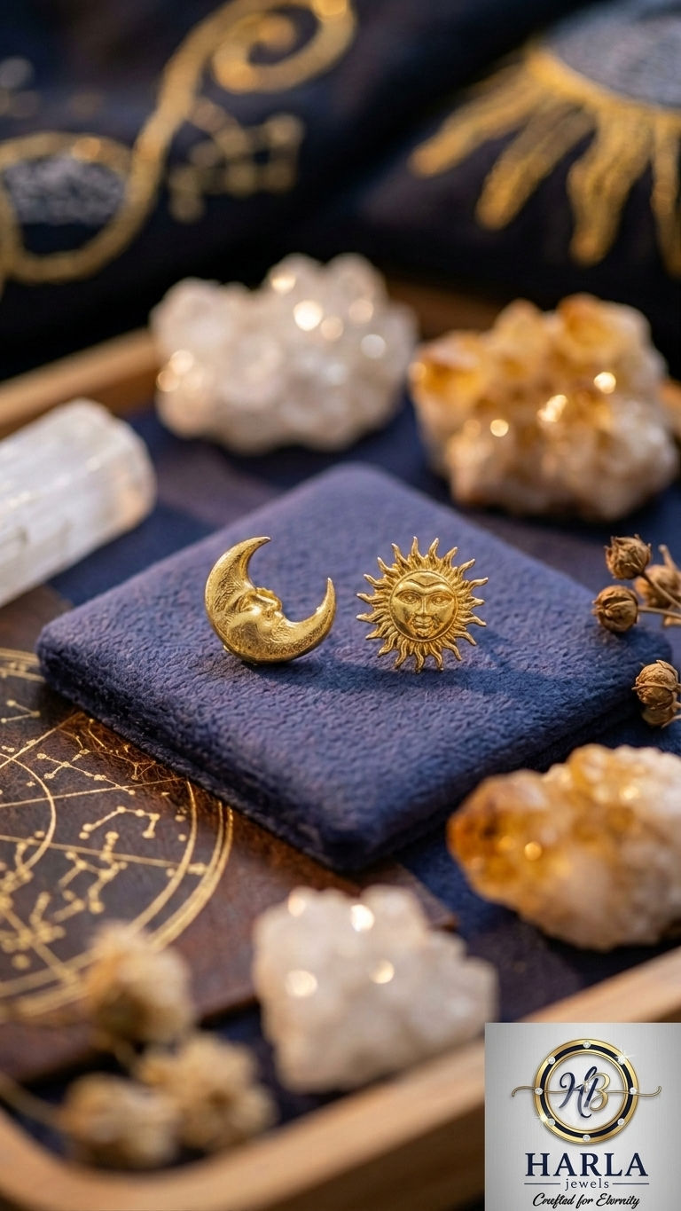 Sun & Moon Stud