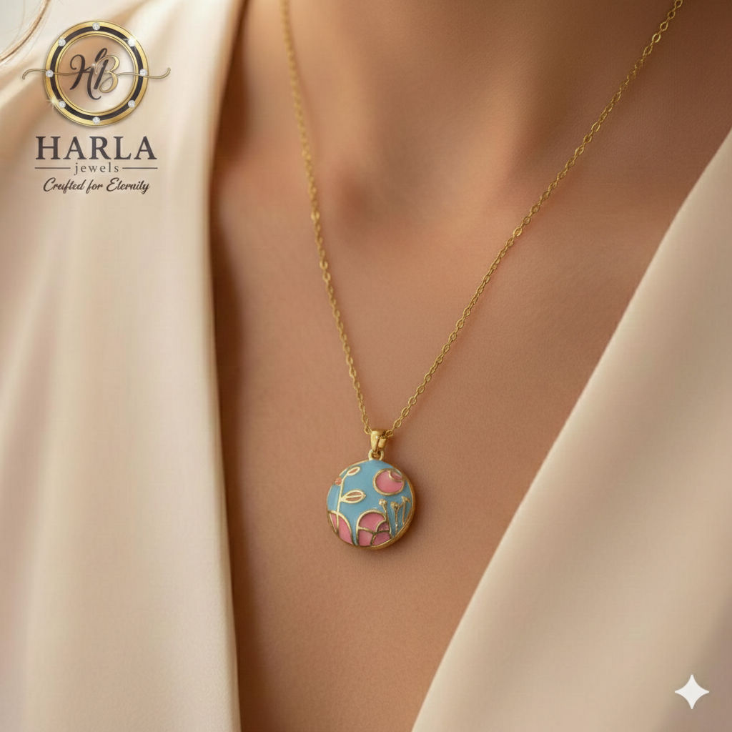 Celestial Floral Necklace