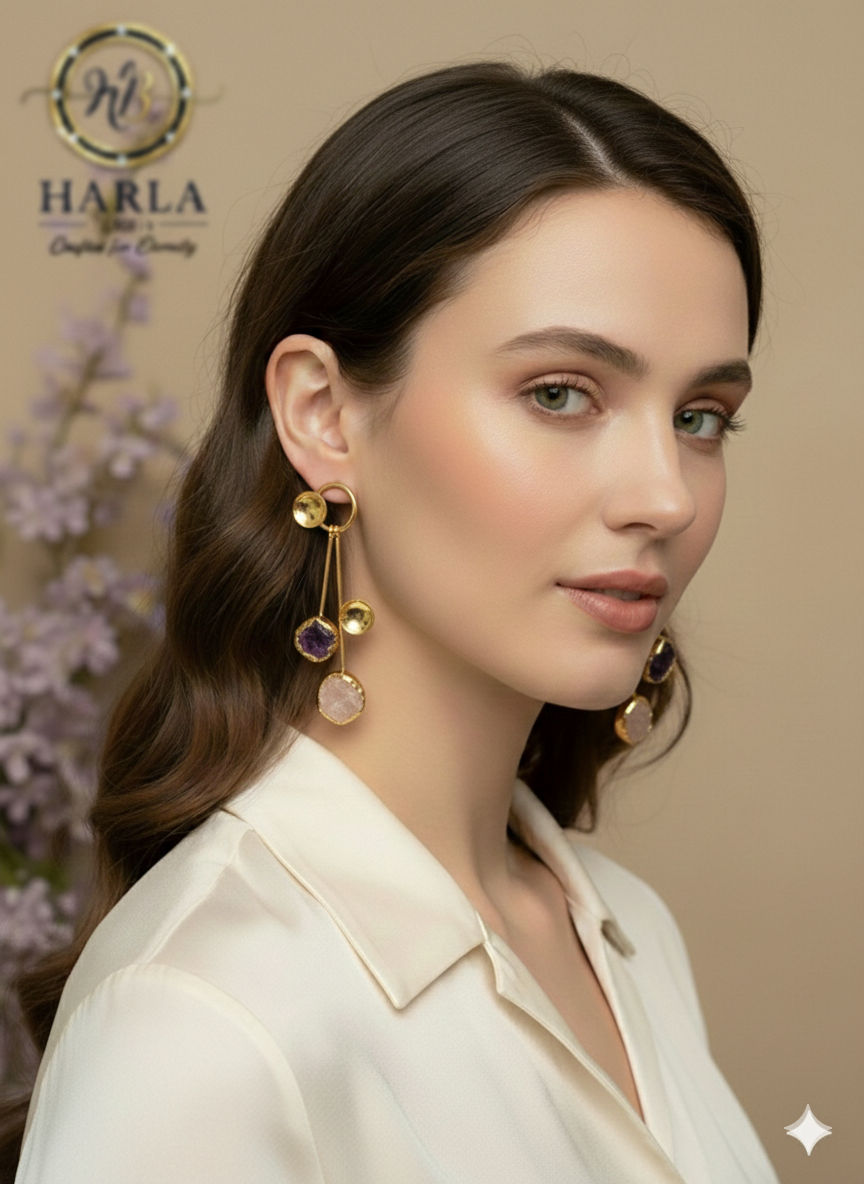 Asymmetric crystal dangler