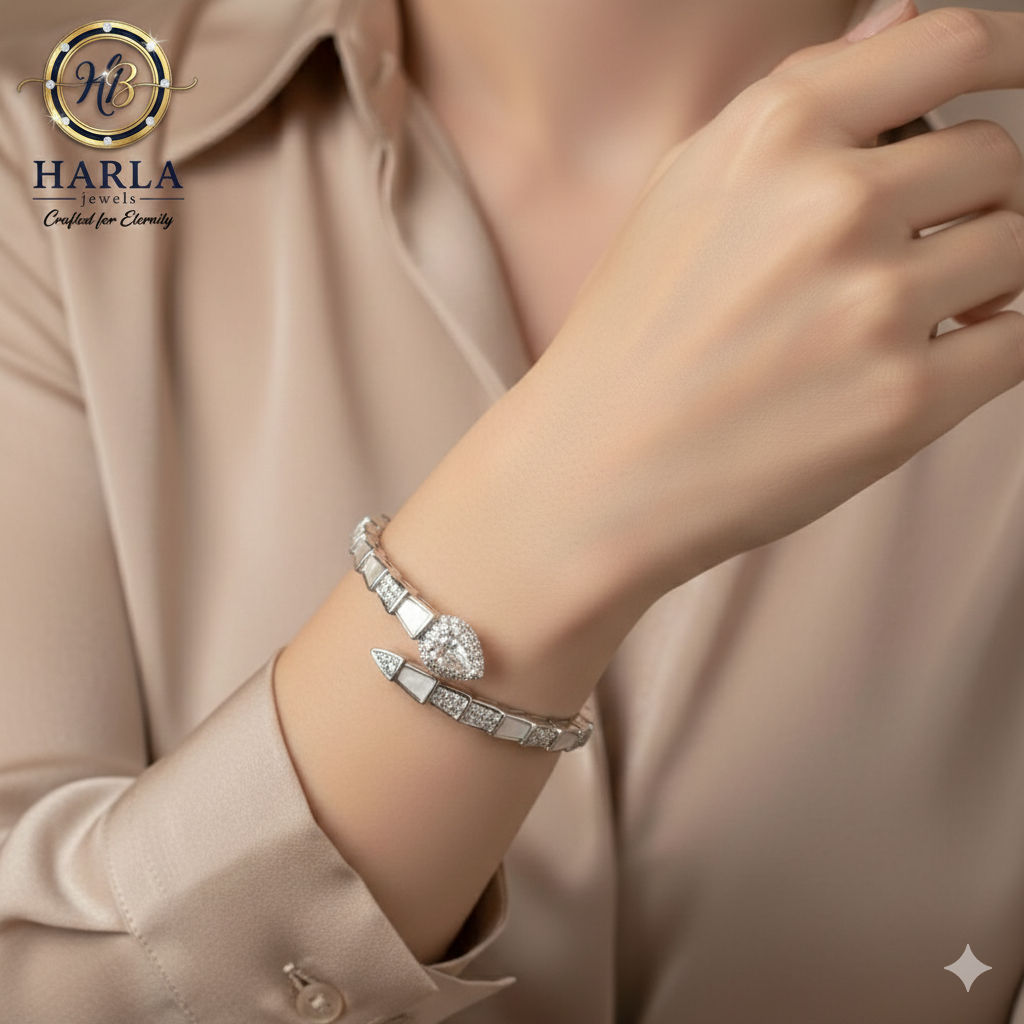 Luxury Pear Sparkle Bracelet