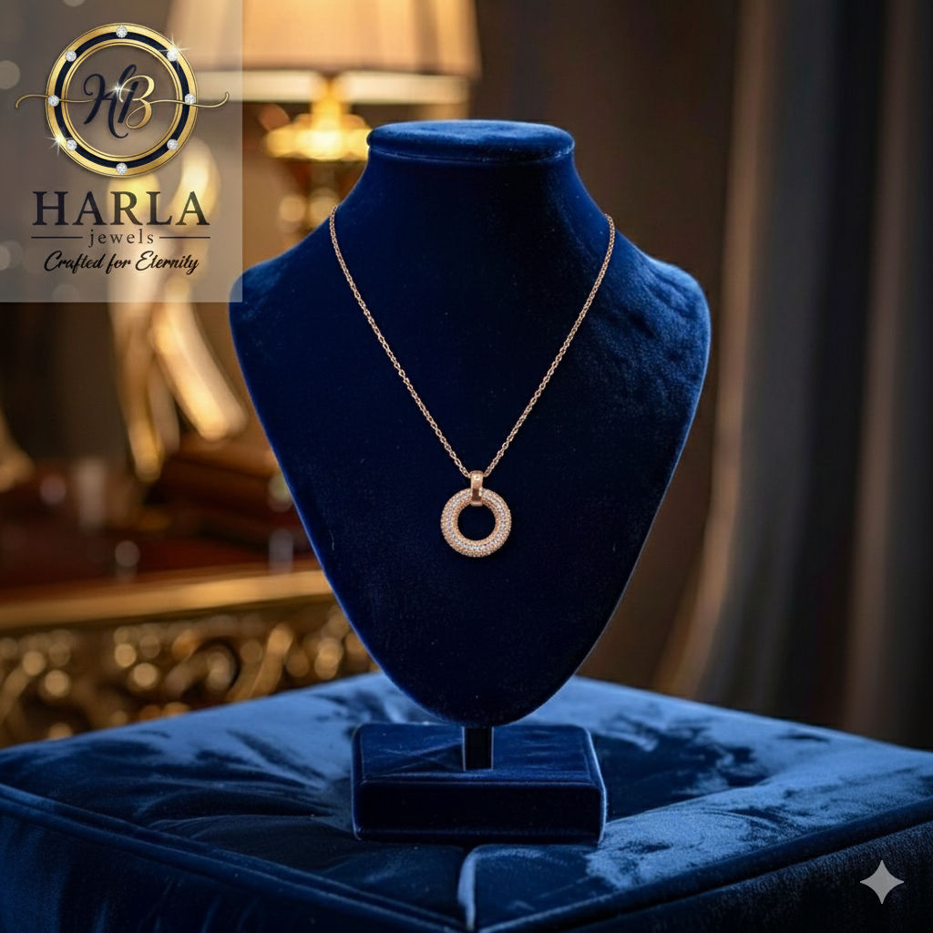 Eternal Circle Diamond Necklace