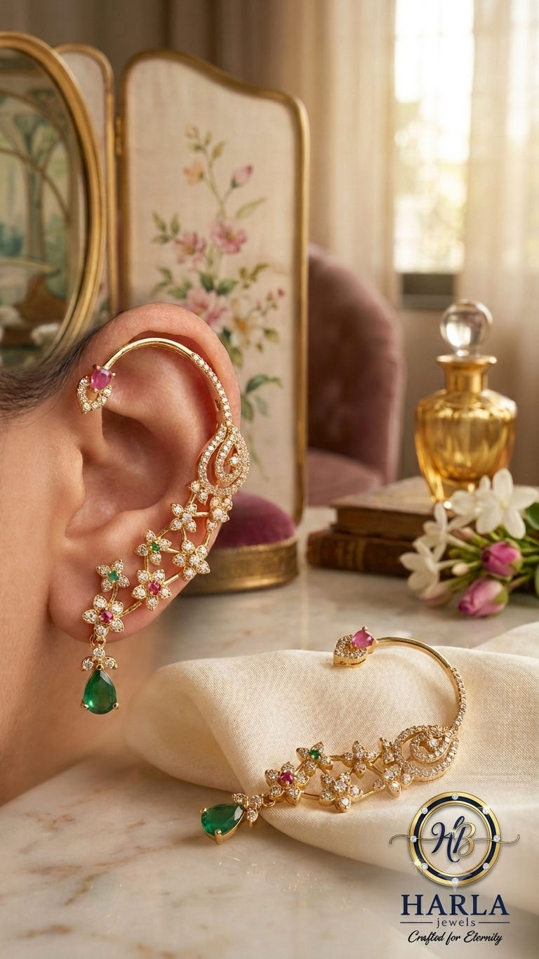     Noor-e-Gul Ear Cuff