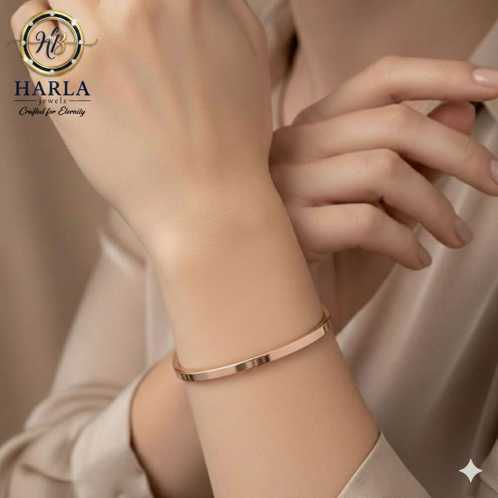 Rose Gold Infinity Bracelet