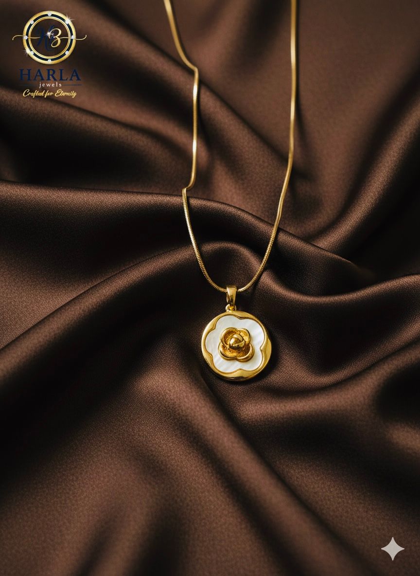 Cameo Gold Pendant chain