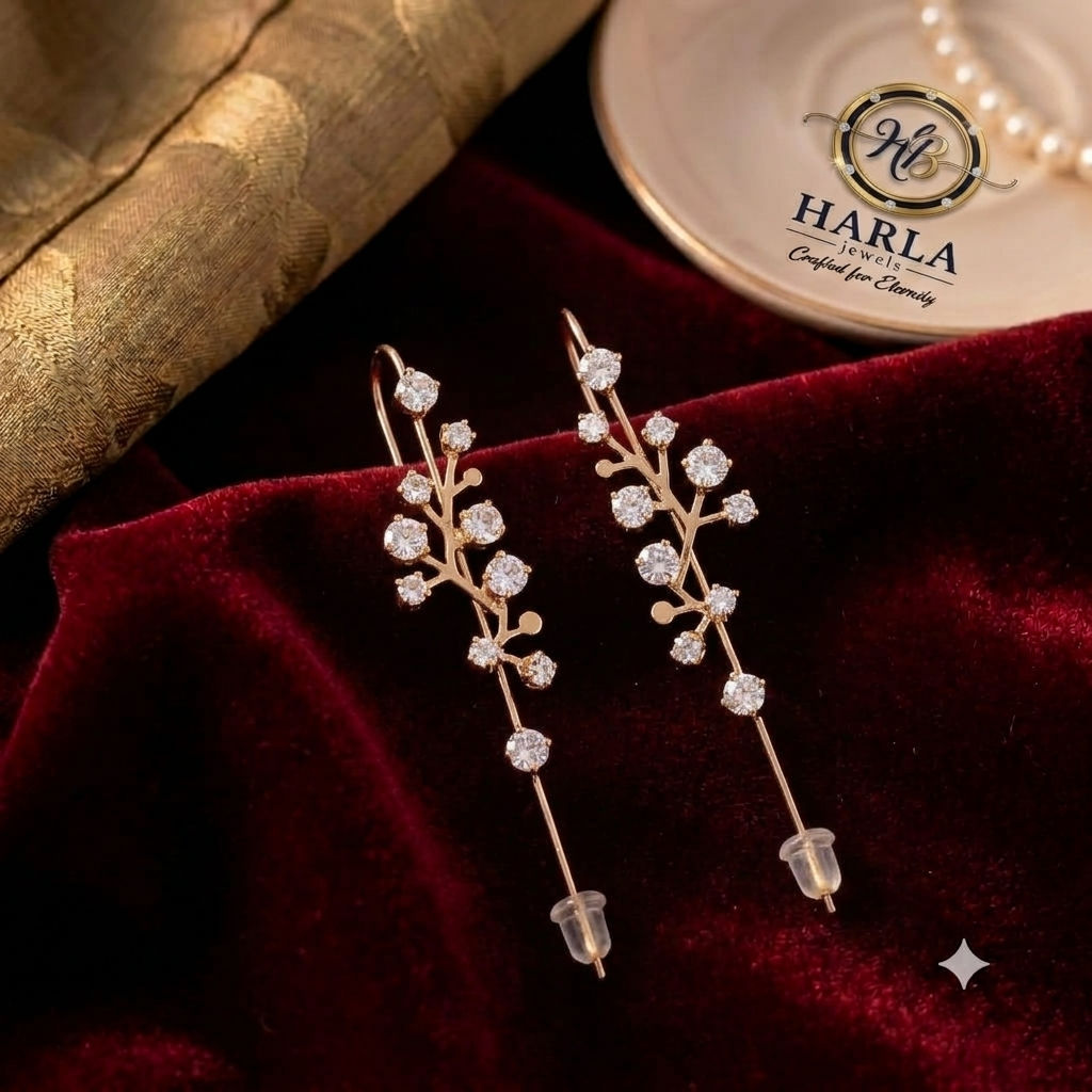 Celestia Vine Ear Cuffs