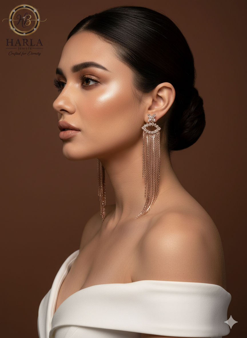 Butterfly Tassel Luxe earring