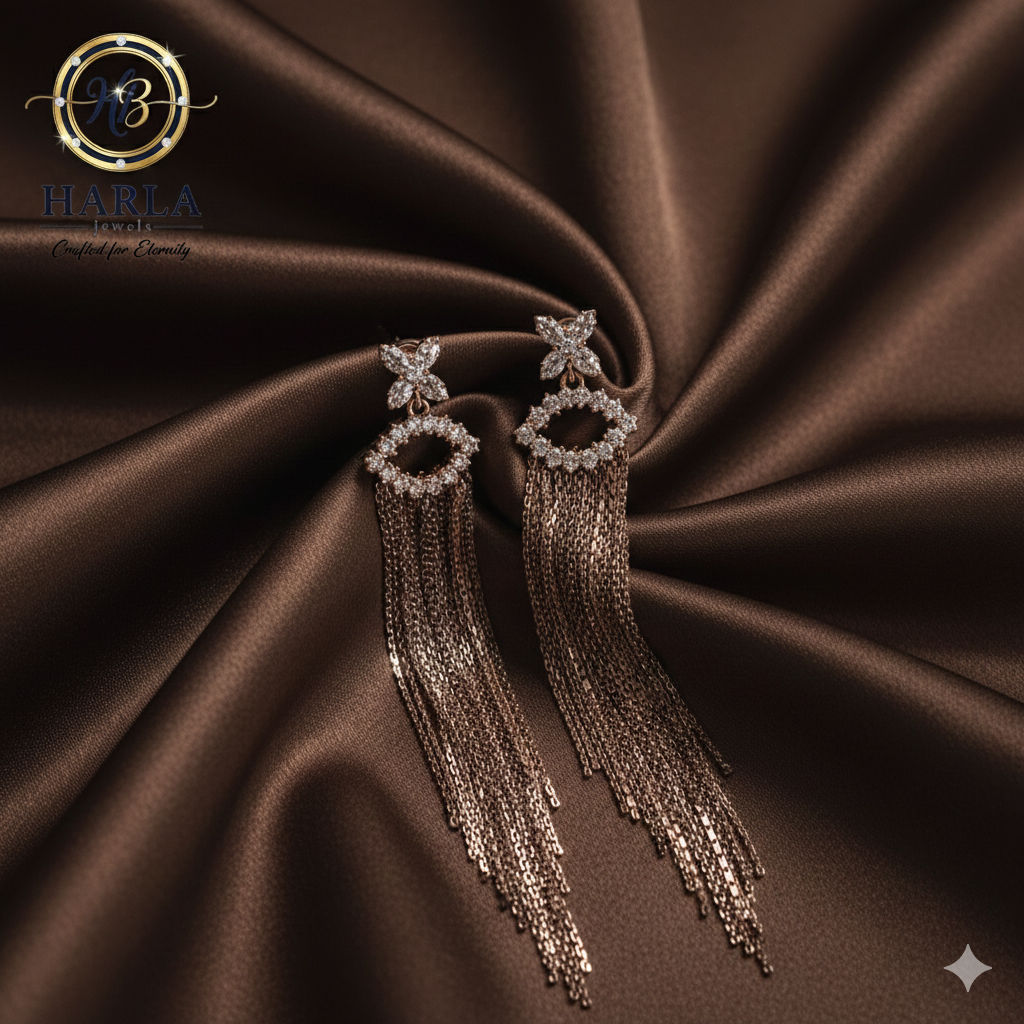 Butterfly Tassel Luxe earring