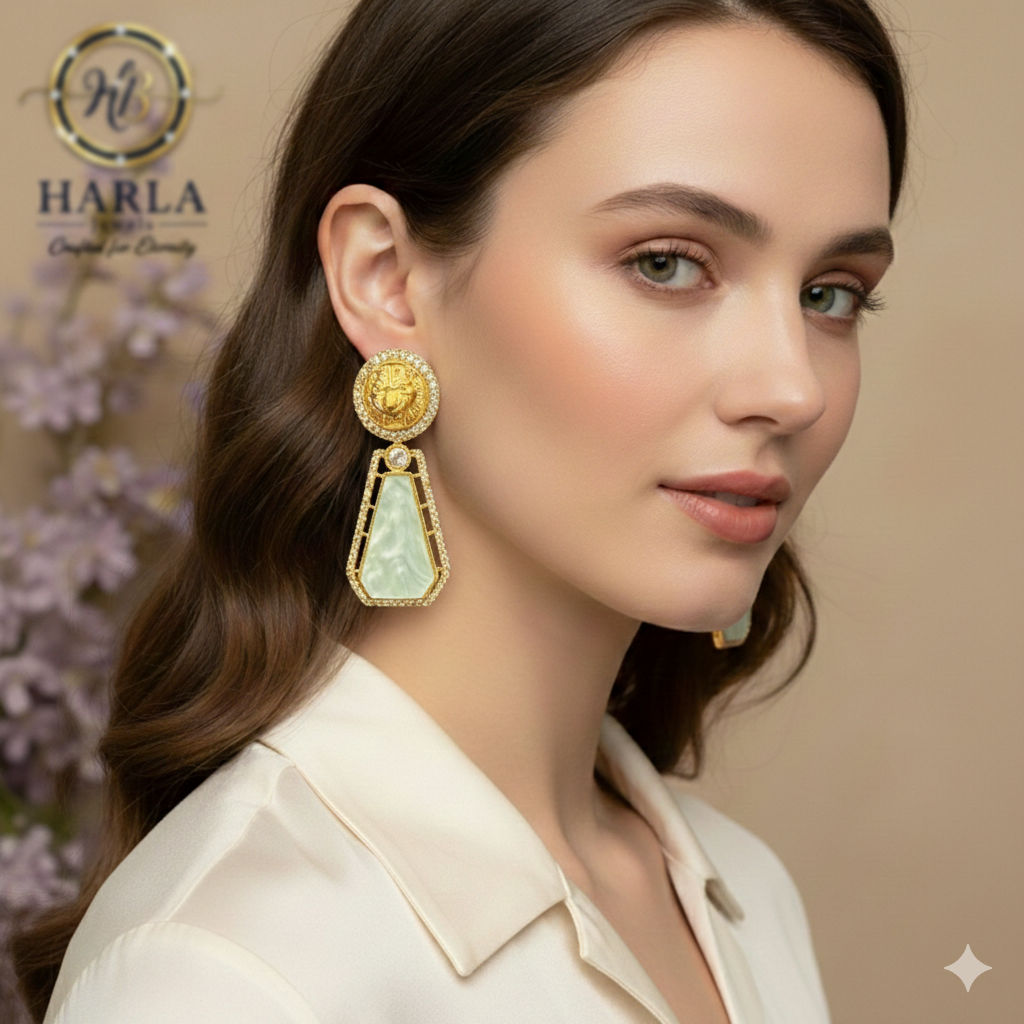 Lion majestry drop earring